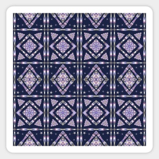 Ethnic patterns in oriental style. Sticker